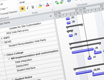 Project Services in SharePoint